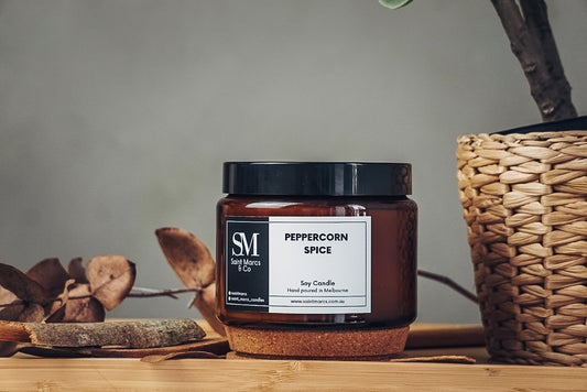 Large Peppercorn Spice Soy Candle 750g